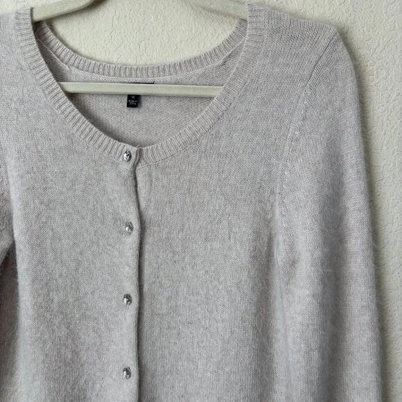 Angora Rabbit Hair Blend Super Soft Cardigan Sweater Apt. 9 - Picture 4 of 11